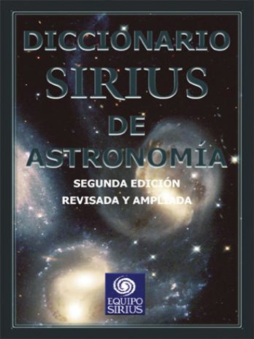 Detalles del título Diccionario Astronomía de Equipo Sirius - Disponible